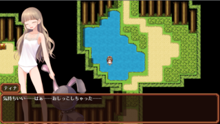 憑依スライムRPGのゲーム画面「身体の感度を確認」