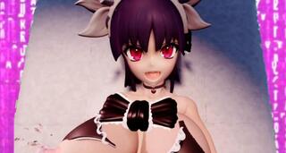 THE クンニ クシナダヒメ編のゲーム画面「ヒロインクシナダヒメちゃん」